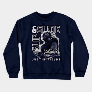Justin Fields Chicago Slip & Slide Crewneck Sweatshirt